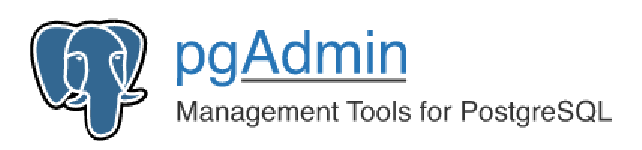 Software in use pgAdmin